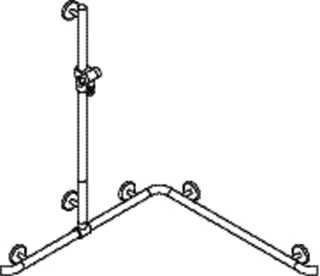 HEWI DUHA m.Br.H.St.,AM1:1100, W1/2:962, Br.H. in 98, Kst., chromoptisch besch. – Bild 4