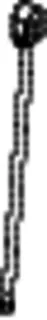 HEWI Bodenstütze f.SK-Griffe 805.50., L:607mm, Edst., Anb. farbig reinweiß – Bild 4