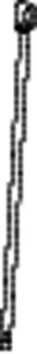 HEWI Bodenstütze f.SK-Griffe 950.50., L:733mm, Edst., Anb. farbig reinweiß – Bild 3