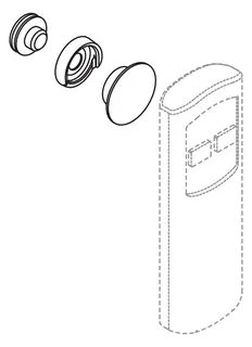 HEWI S 50 Fidlock Befestigung inkl. Diebstahlsicherung für Fbd – Bild 2