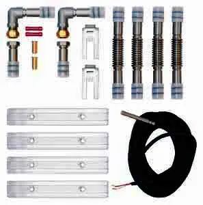 Vaillant Anschluss-Set 3 x VFK/VD für 3 Kollektoren vertikal.