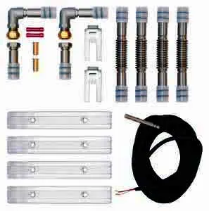 Vaillant Anschluss-Set 3 x VFK/VD für 3 Kollektoren vertikal.