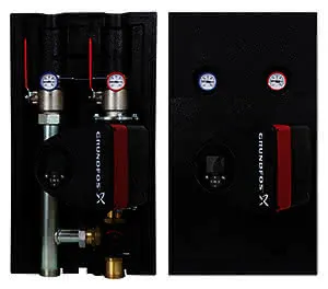 Vaillant Rohrgruppe mit 3-Wegemischer DN32, Vor-/Rücklauf Rp 11/4"