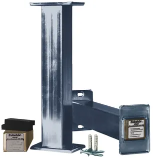 MAGRA-Standkonsole 200 verzinkt verstellbar 245 - 335 mm, schallgedämmt