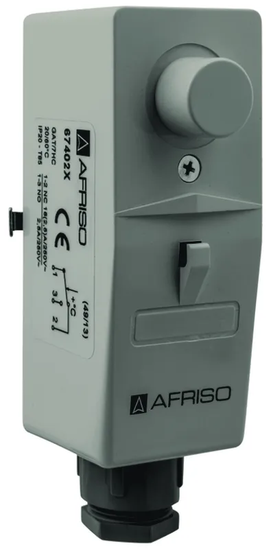 AFRISO Gehäuse-Anlegethermostat GAT/7HC 0/60 C