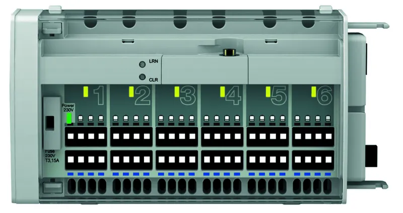 AFRISO Reglermodul Funk Ant RM F6A mit externer Antenne, für 6 Regelkreise