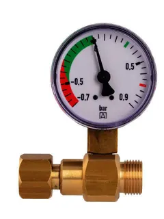 AFRISO Unterdruck-Manometer G3/8 mit 60 Grad Konus – Bild 2