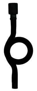 AFRISO Wassersackrohr handelsüblich Kreis-Form Spannmuffe G1/2B, Stahl