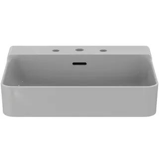 Ideal Standard Waschtisch Conca, 3 Hahnloch, mit Überlauf, 600x450x165mm, Weiß – Bild 2
