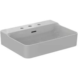 Ideal Standard Waschtisch Conca, 3 Hahnloch, mit Überlauf, 600x450x165mm, Weiß – Bild 4