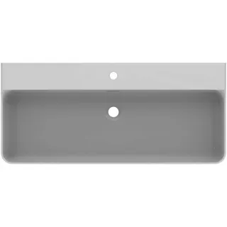 Ideal Standard Waschtisch Conca 1 Hahnloch mit Überlauf 1000x450x165mm Weiß – Bild 2