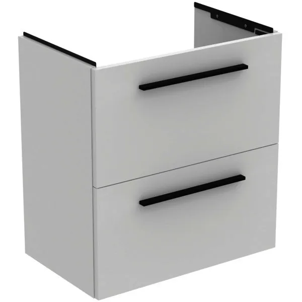 Ideal Standard MWT-Unterschrank i.life S 2 Auszüge 600x375x630mm Weiß matt