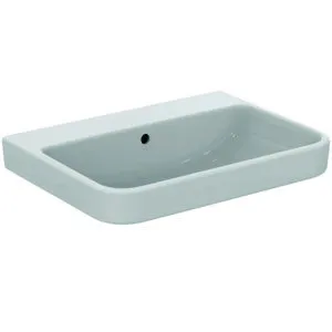 Ideal Standard Waschtisch i.life B ohne Hahnloch mit Überlauf 650x480x180mm Weiß