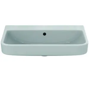 Ideal Standard Waschtisch i.life B ohne Hahnloch mit Überlauf 650x480x180mm Weiß – Bild 2