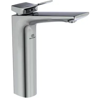 Ideal Standard Waschtisch-Armatur Conca, m.verl.Sockel, m.Ablgarn., Ausld.150mm, Chrom – Bild 3
