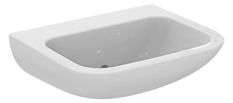 Ideal Standard Waschtisch Contour21+ ohne Hahnloch ohne Überlauf m.rück.Ablauf 500x400x200mm W.SmartGuard