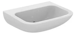 Ideal Standard Waschtisch Contour21+ ohne Hahnloch ohne Überlauf m.rück.Ablauf 500x400x200mm W.SmartGuard – Bild 5