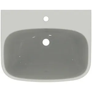 Ideal Standard Waschtisch i.life A 1 Hahnloch mit Überlauf 600x480x150mm Weiß mit IdealPlus – Bild 4