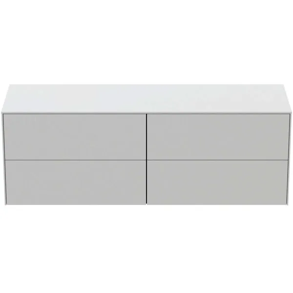 Ideal Standard Waschtisch-Unterschrank Conca, 4 Auszüge, o.Ausschnitt, 1587x505x550mm, Weiß
