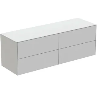 Ideal Standard Waschtisch-Unterschrank Conca, 4 Auszüge, o.Ausschnitt, 1587x505x550mm, Weiß – Bild 2