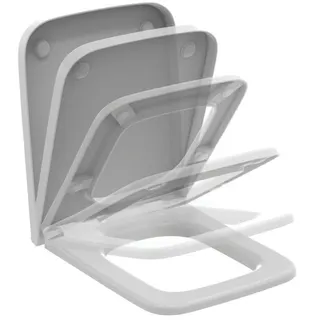 Ideal Standard WC-Sitz Blend Cube Softclosing 365x455x35mm Seidenweiß – Bild 5