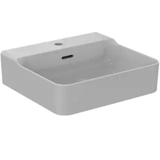Ideal Standard Waschtisch Conca 1 Hahnloch mit Überlauf 500x450x165mm Weiß – Bild 3