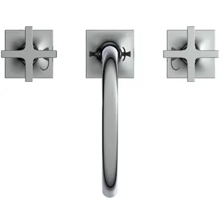 Ideal Standard Waschtischarmatur Joy Neo o.Ablgarn. Ausld.168mm Kreuzgriffe Chrom – Bild 2