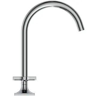 Ideal Standard Waschtischarmatur Joy Neo o.Ablgarn. Ausld.168mm Kreuzgriffe Chrom – Bild 3