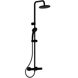 Ideal Standard Duschsystem Ceratherm T25 KB d:200mm m.Teleskopfunktion 1F-HB100mm Silk Black – Bild 2
