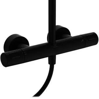 Ideal Standard Duschsystem Ceratherm T25 KB d:200mm m.Teleskopfunktion 1F-HB100mm Silk Black – Bild 5