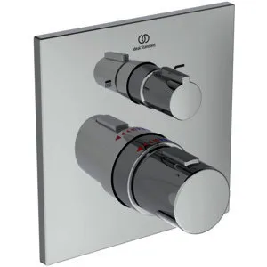 Ideal Standard Badethermostat UP Ceratherm C100, BS2, DIN EN 1717, Chrom