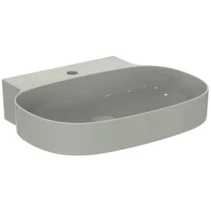 Ideal Standard Waschtisch Linda-X 1 Hahnloch ohne Überlauf 600x500x135mm Weiß