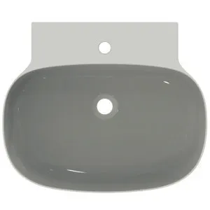 Ideal Standard Waschtisch Linda-X 1 Hahnloch ohne Überlauf 600x500x135mm Weiß – Bild 3