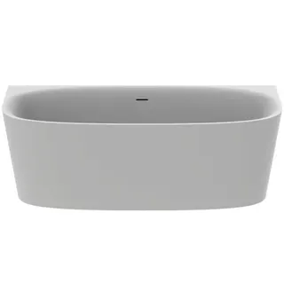Ideal Standard D-Form-Badewanne DEA f.Wandanbindung, m.Ablauf, 1800x800x475/610mm, Seidenweiß – Bild 3