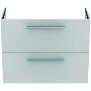 Ideal Standard MWT-Unterschrank i.life S 2 Auszüge 800x375x630mm Weiß matt – Bild 3