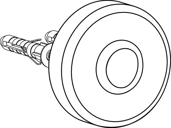 Ideal Standard Wandbefestigung zu Ceratherm T Duschsystem Chrom