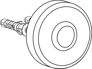 Ideal Standard Wandbefestigung zu Ceratherm T Duschsystem Chrom