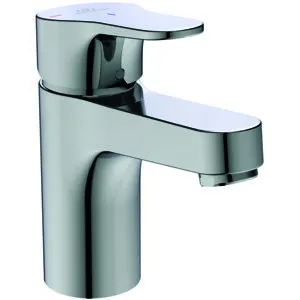 Ideal Standard Waschtisch-Armatur H80 Cerabase BlueStart m.Metall-Ablgarn. Ausld.106mm Chrom – Bild 2