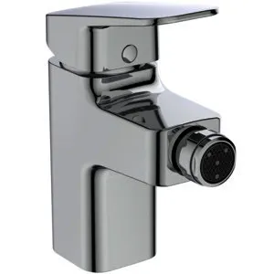 Ideal Standard Bidetarmatur Ceraplan m.Ablaufgarn. Ausld.94mm Chrom – Bild 3