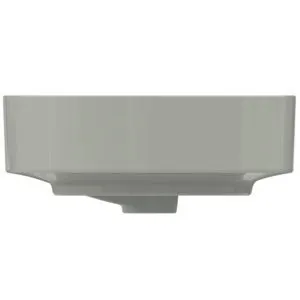 Ideal Standard Aufsatzwaschtisch Linda-X ohne Hahnloch mit Überlauf 450x380x130mm Weiß – Bild 2