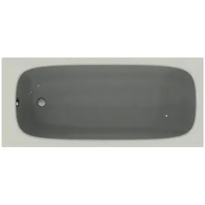 Ideal Standard Körperform-Badewanne i.life 1800x800x450mm Weiß – Bild 3