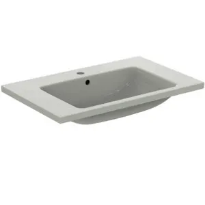 Ideal Standard Möbelwaschtisch i.life B 1 Hahnloch mit Überlauf 810x510x180mm Weiß