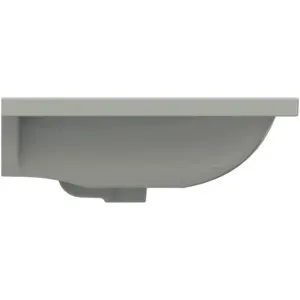 Ideal Standard Möbelwaschtisch i.life B 1 Hahnloch mit Überlauf 810x510x180mm Weiß – Bild 4