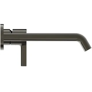 IS Wand-Waschtischarmatur JOY, BS2, runde Rosette, Ausld.220mm, Silver Storm