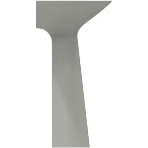 Ideal Standard Säulenwaschtisch Tipo-Z 1 Hahnloch mit Überlauf 740x470x900mm Weiß – Bild 3