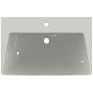 Ideal Standard Säulenwaschtisch Tipo-Z 1 Hahnloch mit Überlauf 740x470x900mm Weiß – Bild 4
