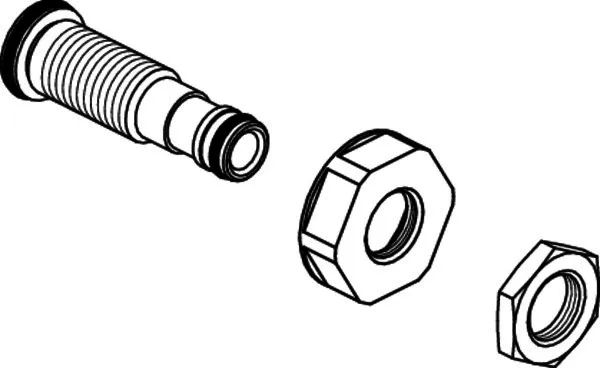 Ideal Standard Anschlussnippel Wand-Waschtisch 28mm Kartusche