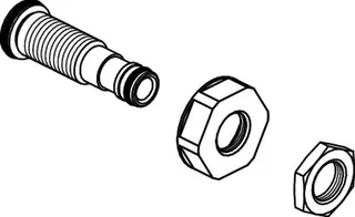 Ideal Standard Anschlussnippel Wand-Waschtisch 28mm Kartusche