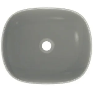 Ideal Standard Aufsatzwaschtisch Linda-X ohne Hahnloch ohne Überlauf 450x380x130mm Seidenweiß – Bild 4