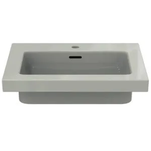 Ideal Standard Möbelwaschtisch Extra 1 Hahnloch mit Überlauf 610x510x150mm Weiß